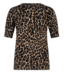 Lady Day Top Sage Leopard Print
