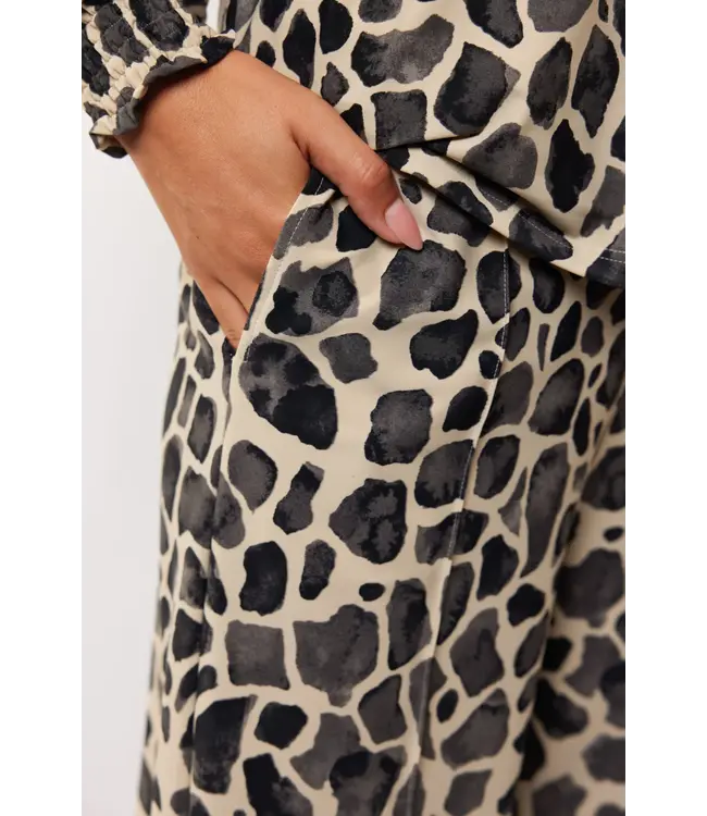 G-maxx Broek Tahlia Wood Ash / Grey Brown