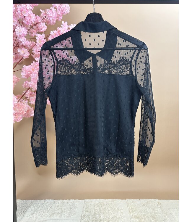 Morgan Blouse Tereza Black