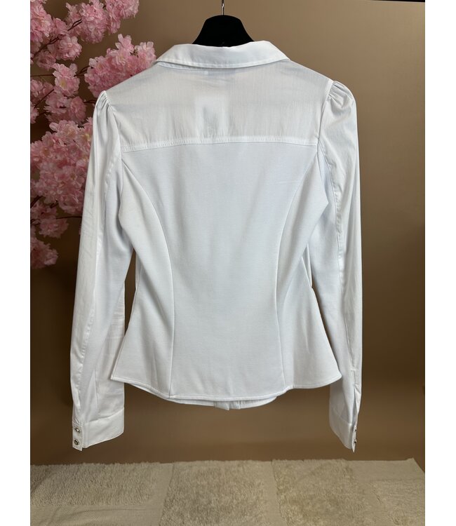 Morgan Blouse Caram1 White