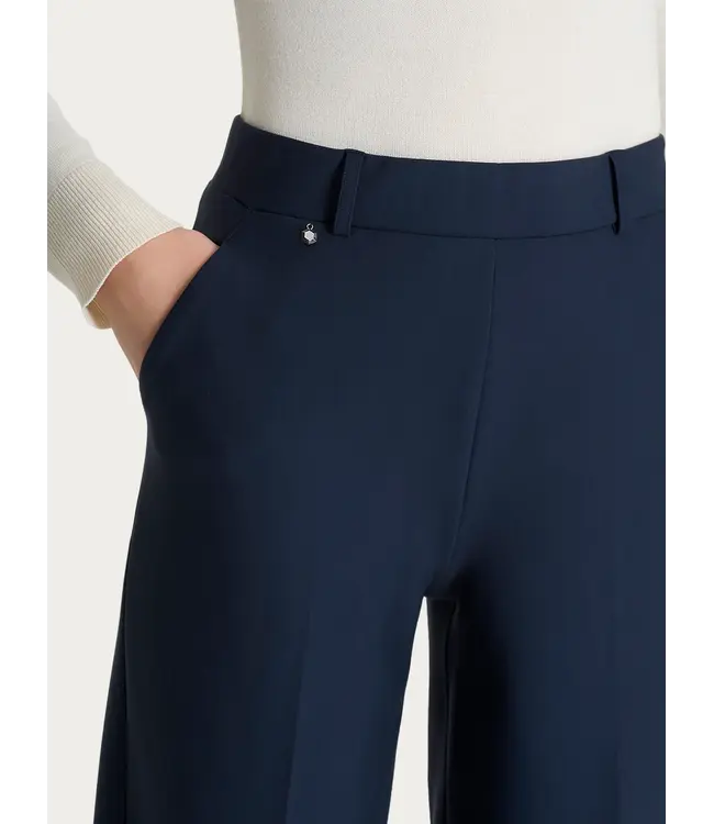 Ragno Broek Palazzo Pockets DL20PA Persia Dark Blue