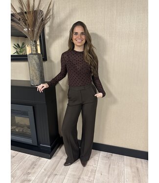 IM IM Pantalon Mees Coffee Brown