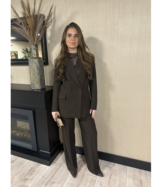 IM Blazer Mees Coffee Brown