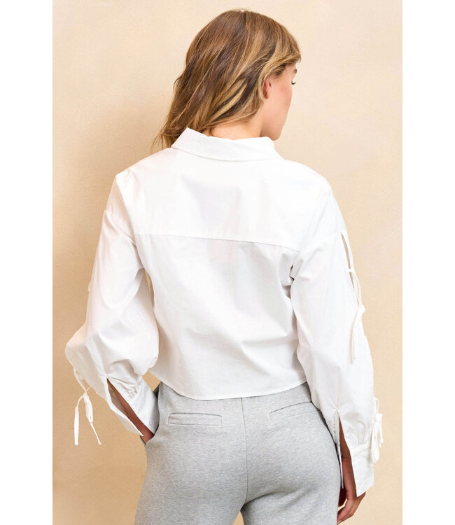 Lofty Manner Blouse Rosy White