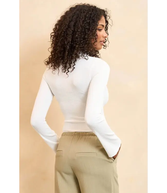 Lofty Manner Top Amber White