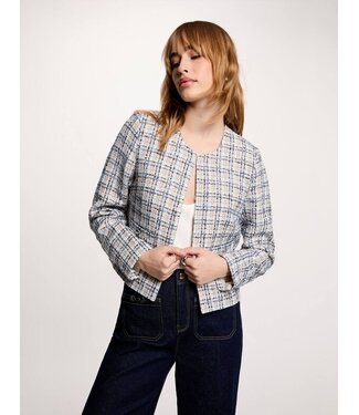 Morgan de toi Morgan Jacket Vtill.f Multico Blue