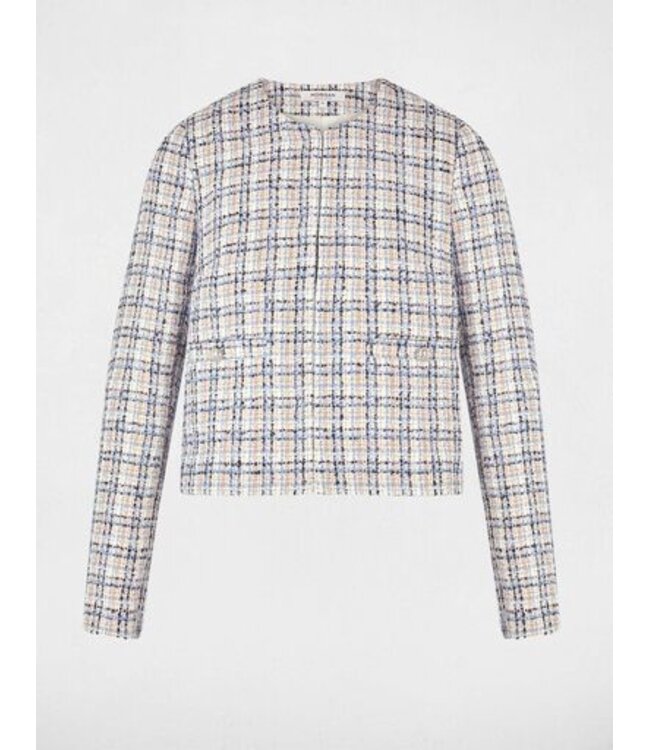 Morgan Jacket Vtill.f Multico Blue