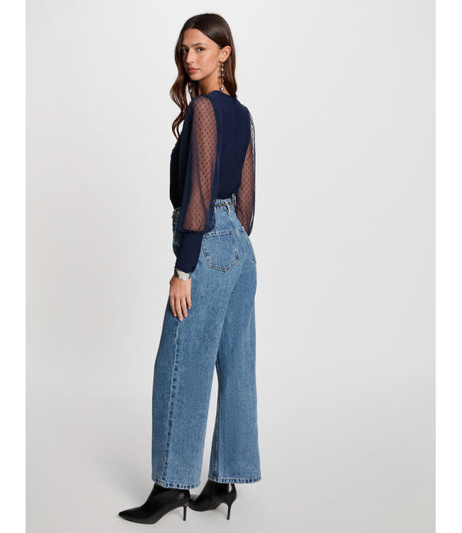 Morgan Top Tagado Marine Blue