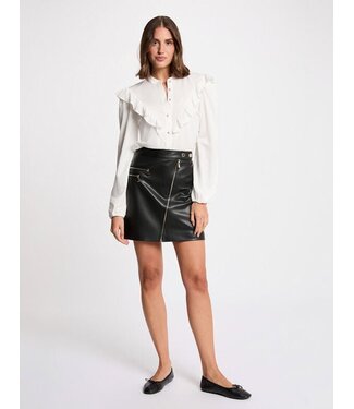 Morgan de toi Morgan Rok Jribel PU Black