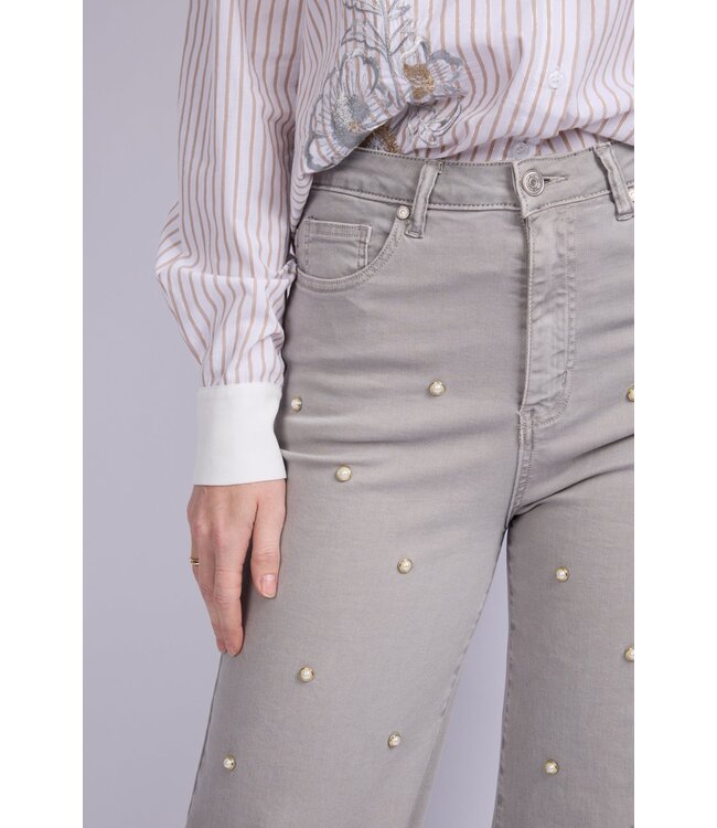 C&S Broek Parisa Grey Mist