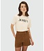 Josh V T-shirt Britta Ecru Melange