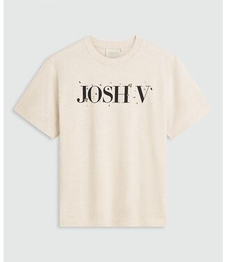 Josh V Josh V T-shirt Britta Ecru Melange