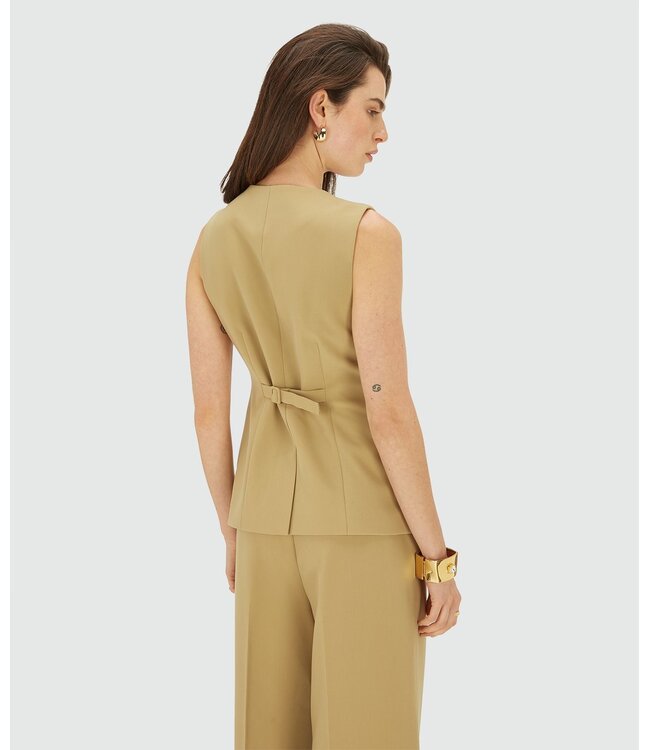 Josh V Gilet Kiro Mustard Yellow