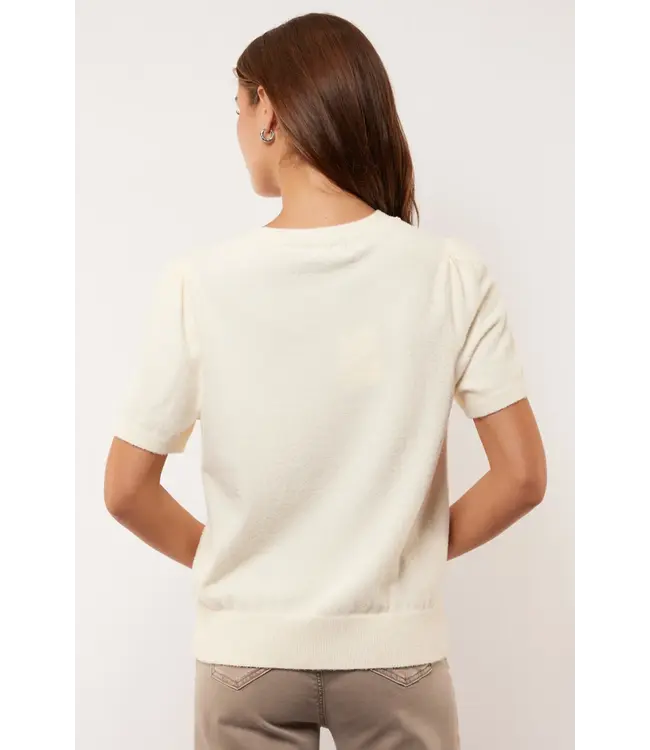 G-maxx Top Etta Wool White