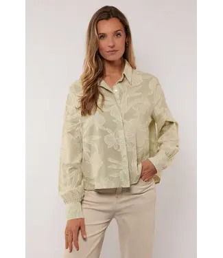 G-maxx G-maxx Blouse Kimberley Light Moss/Sand