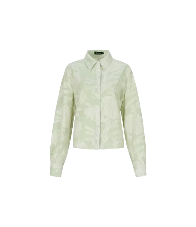 G-maxx Blouse Kimberley Light Moss/Sand