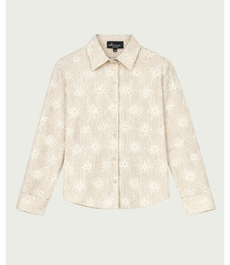 Elvira Elvira Blouse Falon Striped Creme