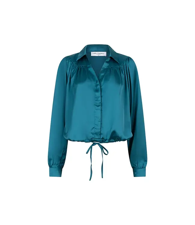 Lofty Manner Blouse Dalia Teal