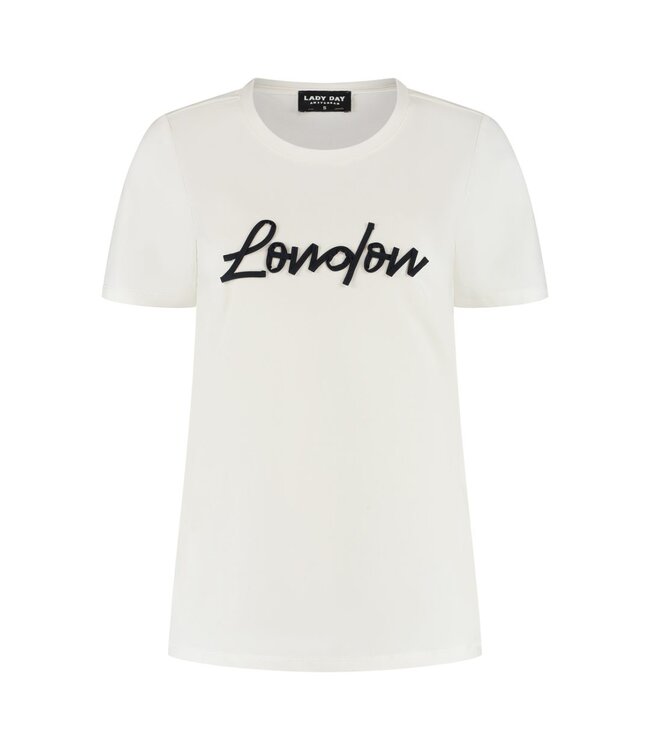 Lady Day T-shirt City Simple White