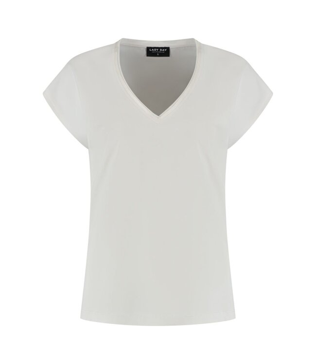 Lady Day T-shirt Mira Simple White