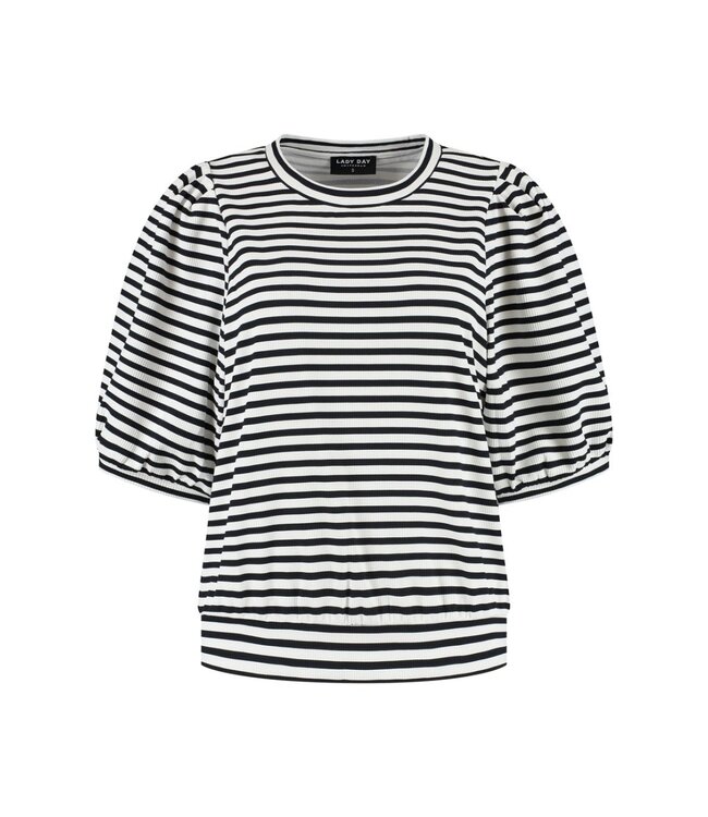 Lady Day Top Amie Blue / Simple White