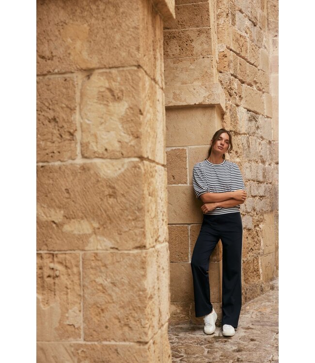 Lady Day Top Amie Blue / Simple White