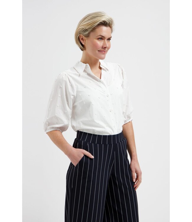 Lady Day Blouse Eve Simple White