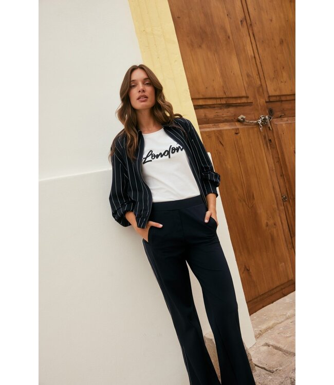 Lady Day Jacket Cassy Blue / Simple White