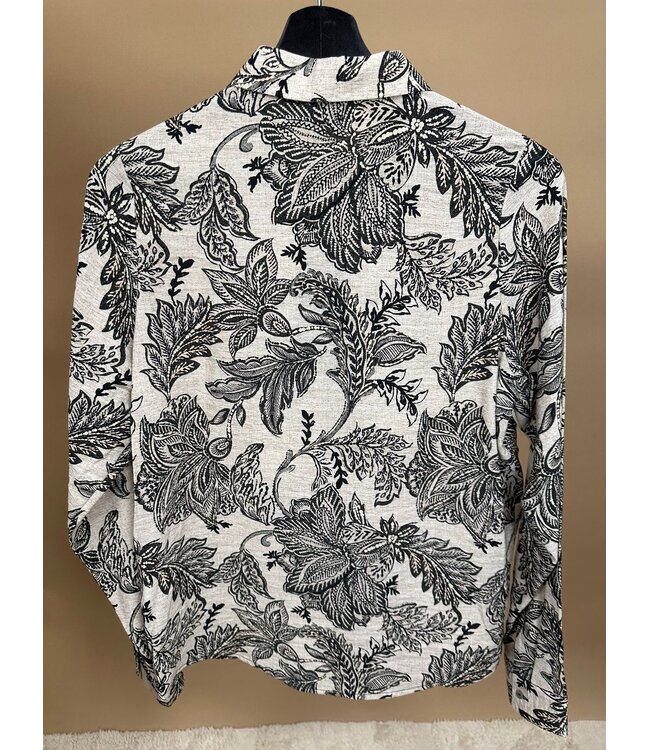 Elvira Blouse Carmen Botanic Flower