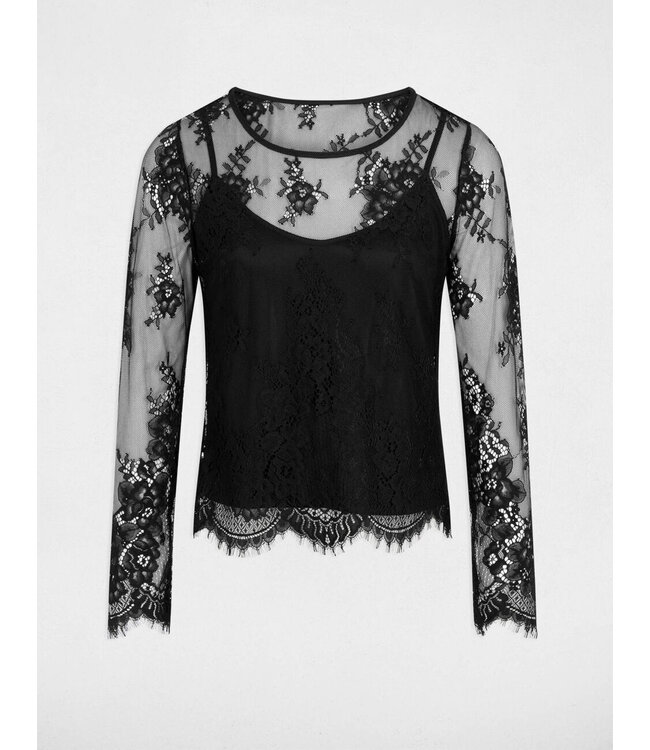 Morgan Top Tcity Noir