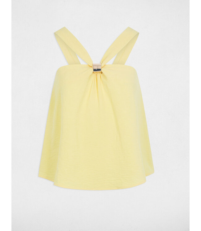 Morgan Top Ogalan Jaune Yellow