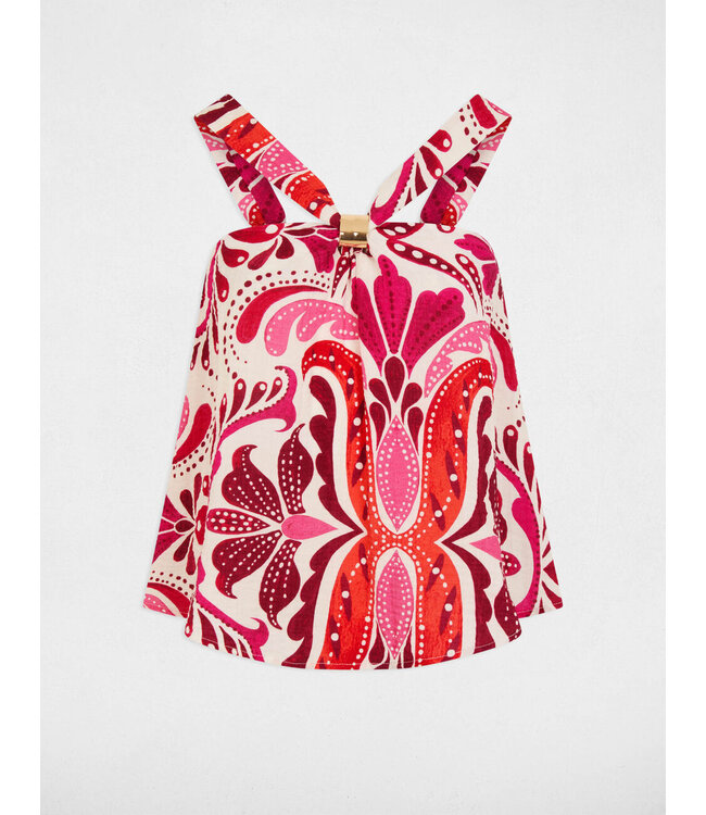 Morgan Top Omaria Multico Print