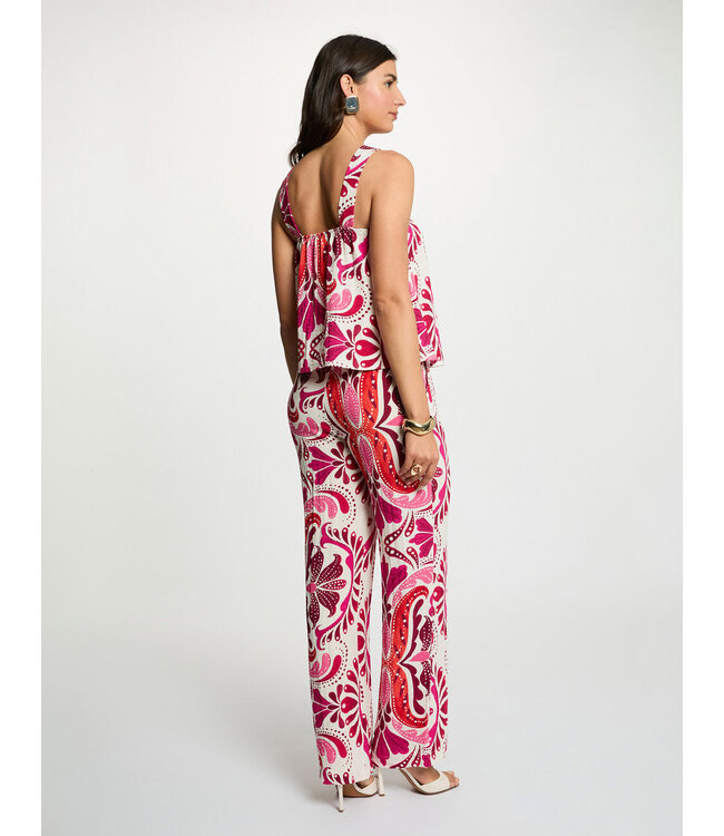 Morgan Top Omaria Multico Print