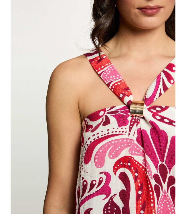 Morgan Top Omaria Multico Print