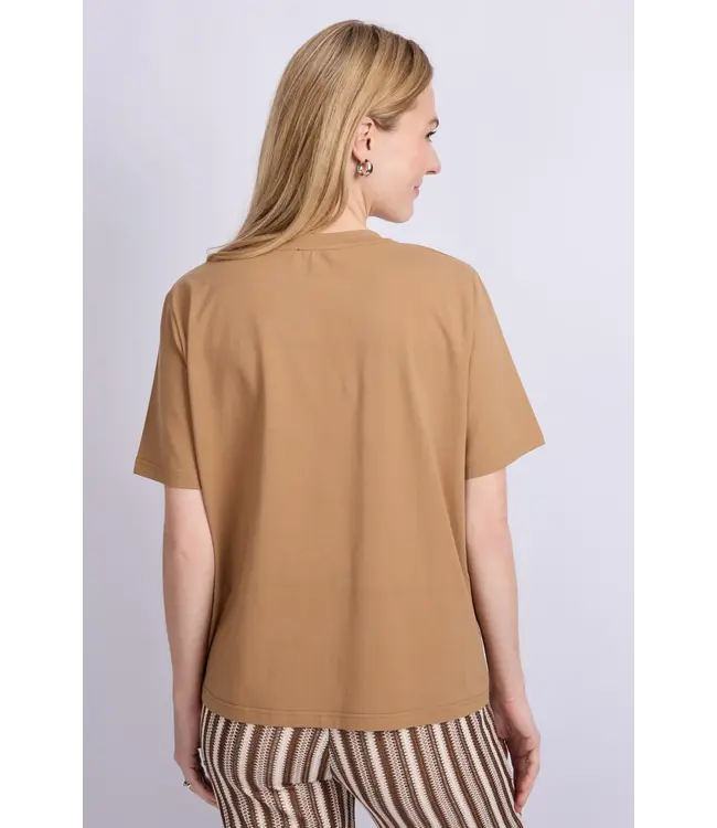 CS The Label T-shirt Talysa Tiger Eye