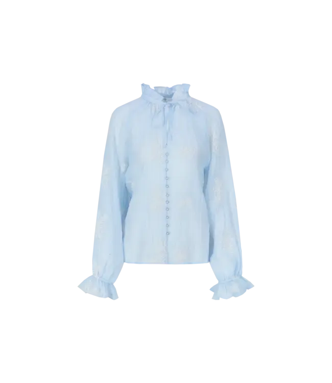 CS The Label Blouse Lyra Blue Mist