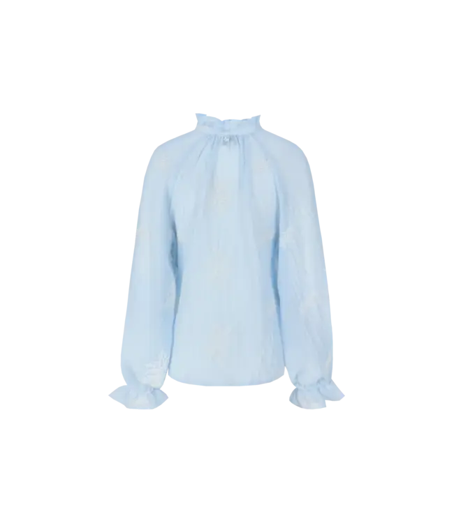 CS The Label Blouse Lyra Blue Mist