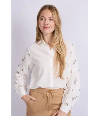 CS The Label CS The Label Blouse Leilani Offwhite