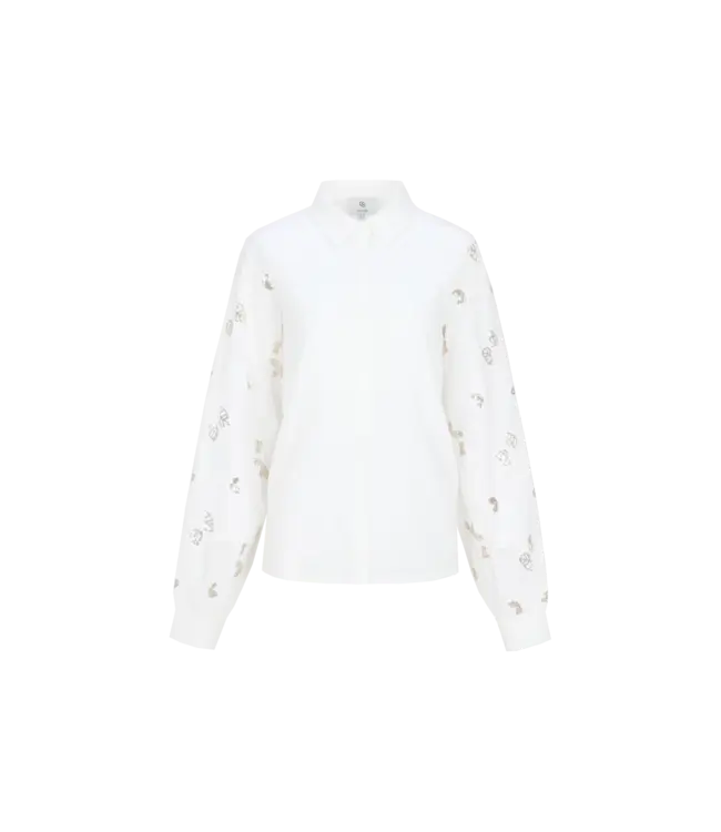 CS The Label Blouse Leilani Offwhite
