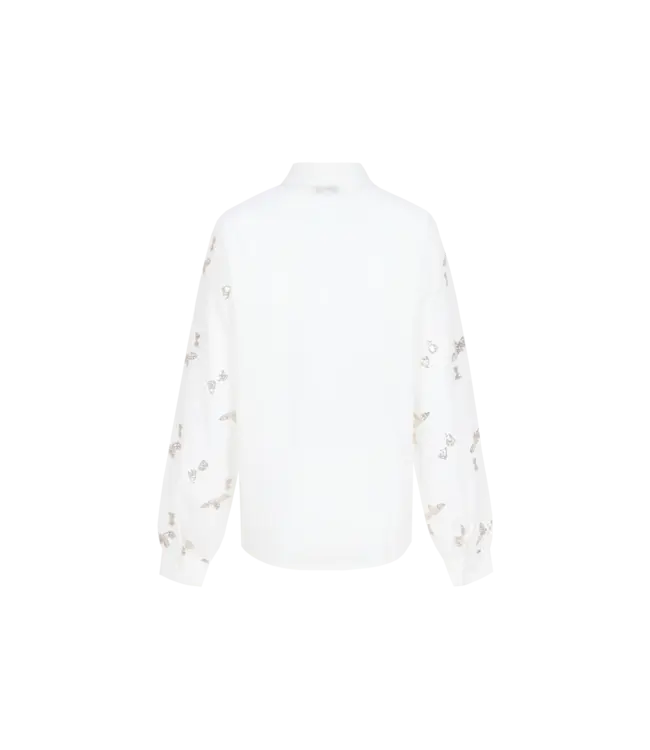CS The Label Blouse Leilani Offwhite