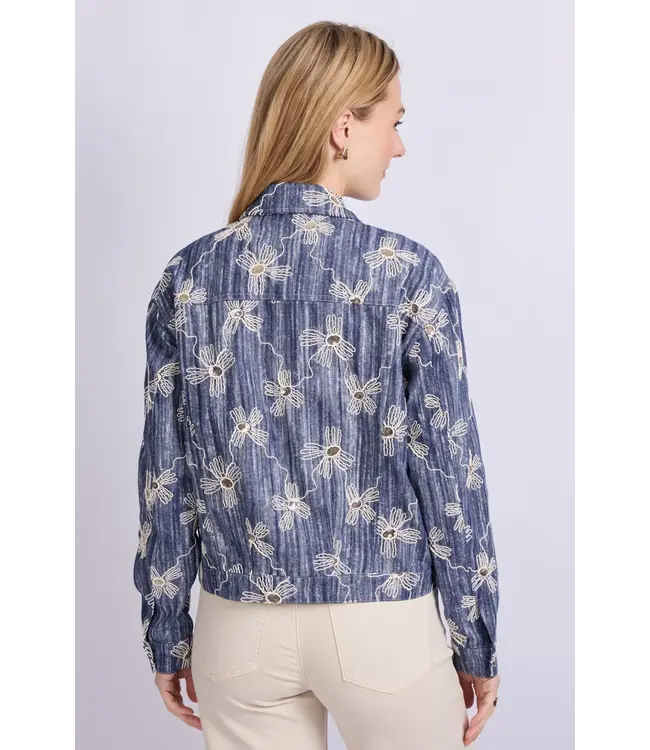 CS The Label Jacket Juul Dark Jeans Blue