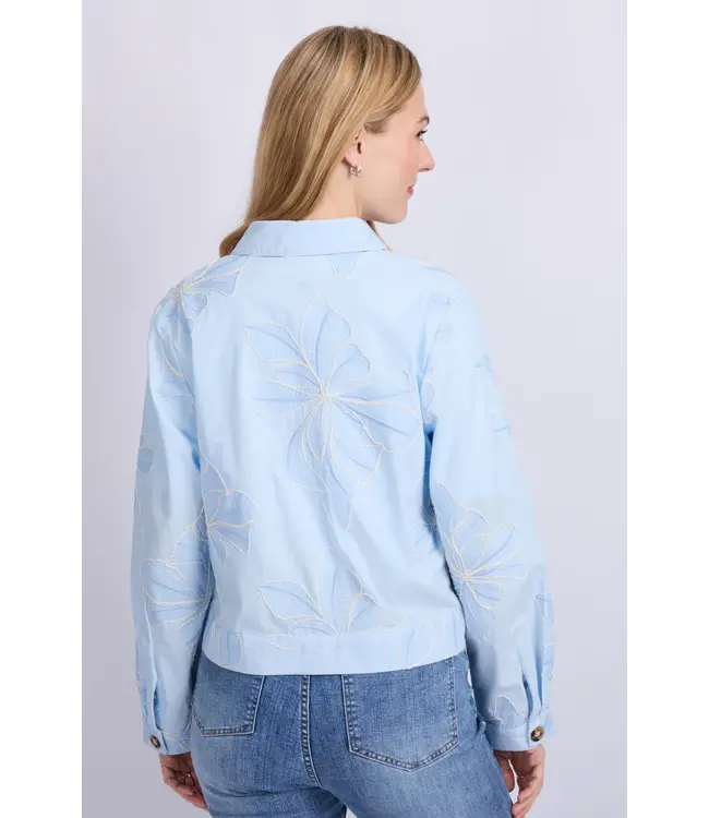 CS The Label Blouse Lunae Blue Mist
