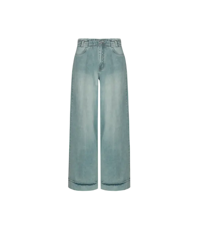 Fluresk Broek Sien Denim Green