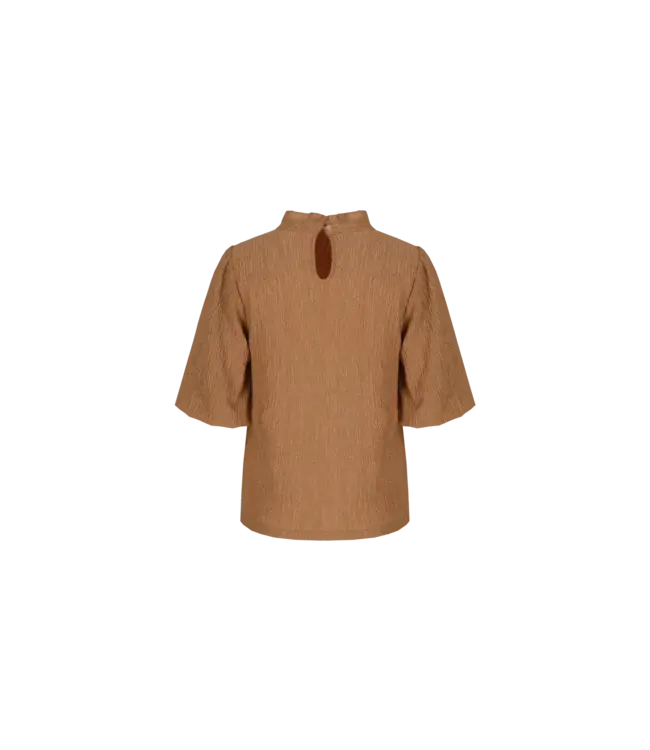 Fluresk Top Geneva Tawny Camel