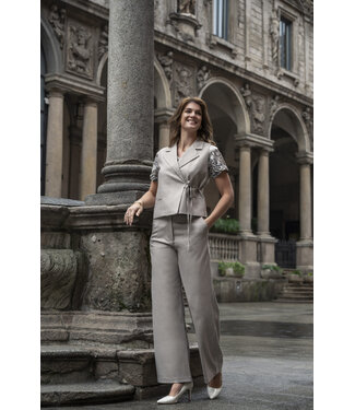 Elvira Elvira Gilet Zenzi Creme Melange