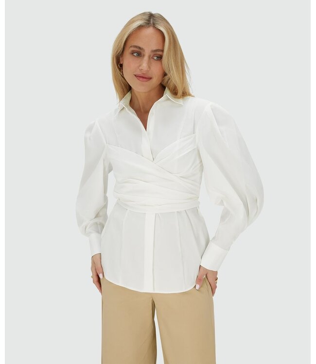 Josh V Blouse Luann Off White