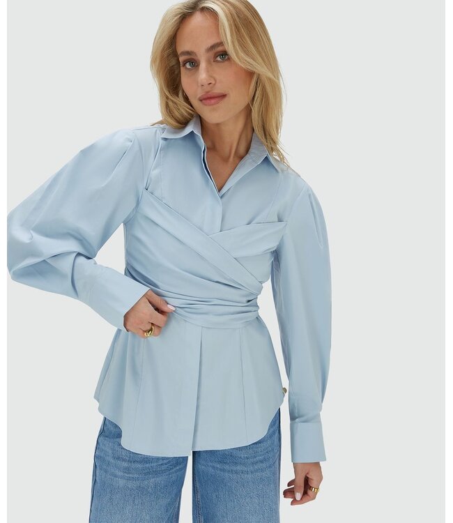 Josh V Blouse Luann Fresh Blue