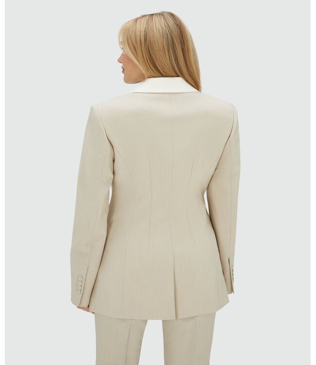 Josh V Blazer Nila Ecru Melange