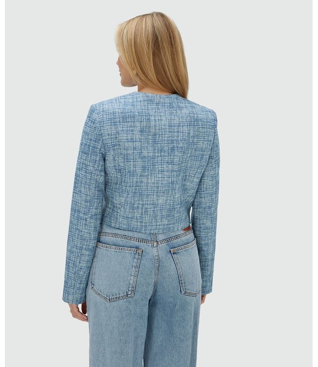 Josh V Blazer Remi Blue Boucle