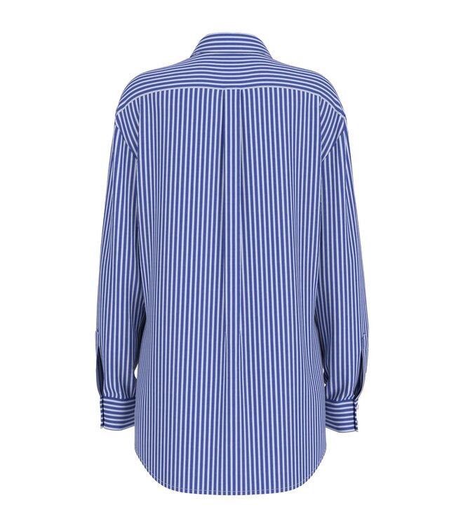 Guess Blouse Tecla Blue/White